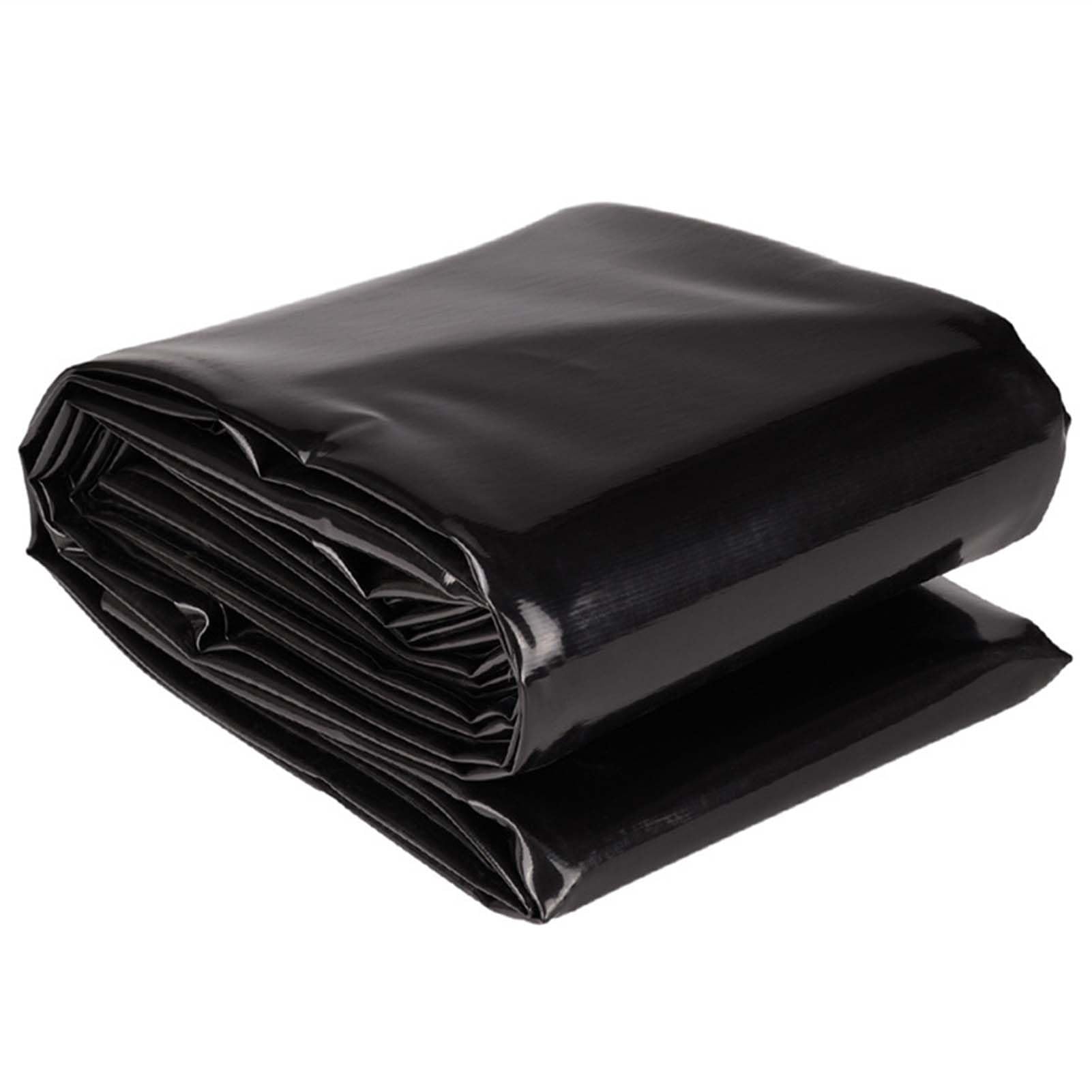 Large Pond Membrane 3x4m 4x5m 5x5m 6x8m HDPE Underlay Tarpaulin, Sealing Film Reinforced Koi Pond Liners for Garden Pond, Swimming Pool, Aquaculture Farming(16.4x19.7ft)