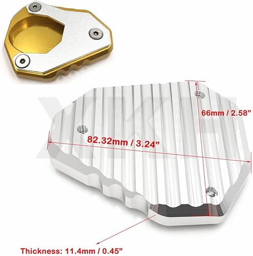 Miniatura 7 de XKH - Soporte lateral para soporte de patatas extensible para Kawasaki Versys 650 2015-2018