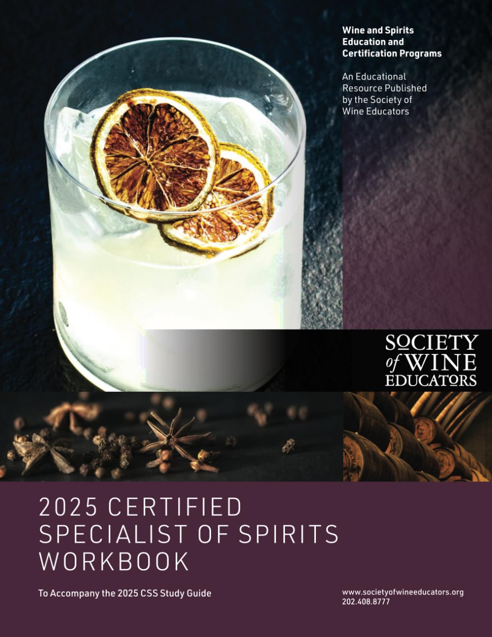 2025 Certified Specialist of Spirits Workbook      Paperback – December 27, 2024