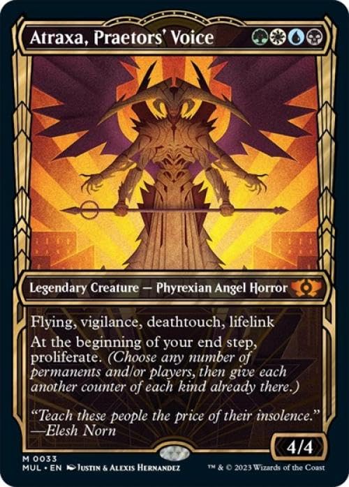 Magic: the Gathering - Atraxa, Praetors' Voice (033) - Showcase