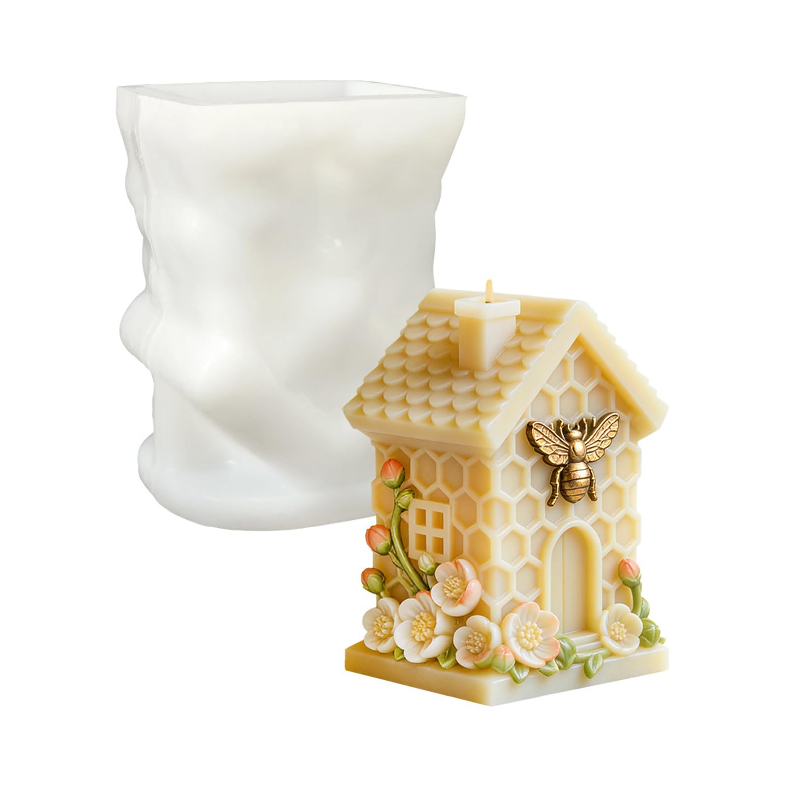 OSNIYAW Cylindrical Silicone for Honeycombs Food Grade Crafting Tool Silicone