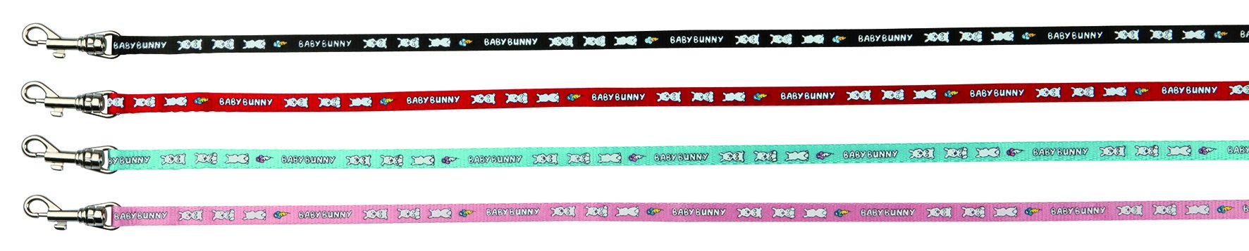 Trixie Harnais avec Laisse pour Petits Lapins Nylon 20–33 cm/8 mm 125 M - Coloris aléatoire