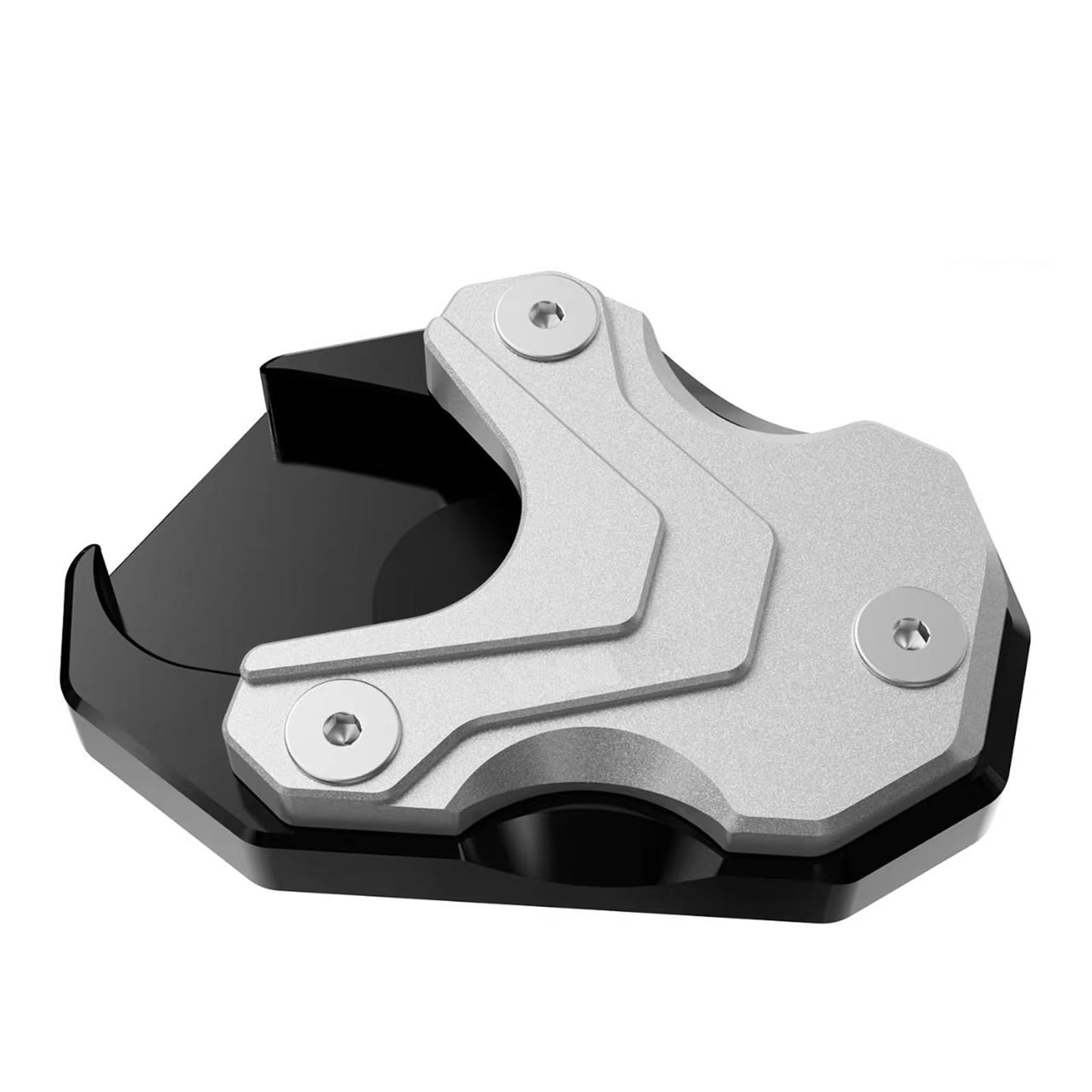 Ktdcxum Silver For Honda Goldwing 1800 Gl1800 Gl 2018-2025 Motorcycle Accessories Kickstand Pad Extension And Auxiliary Bracket(Silver)