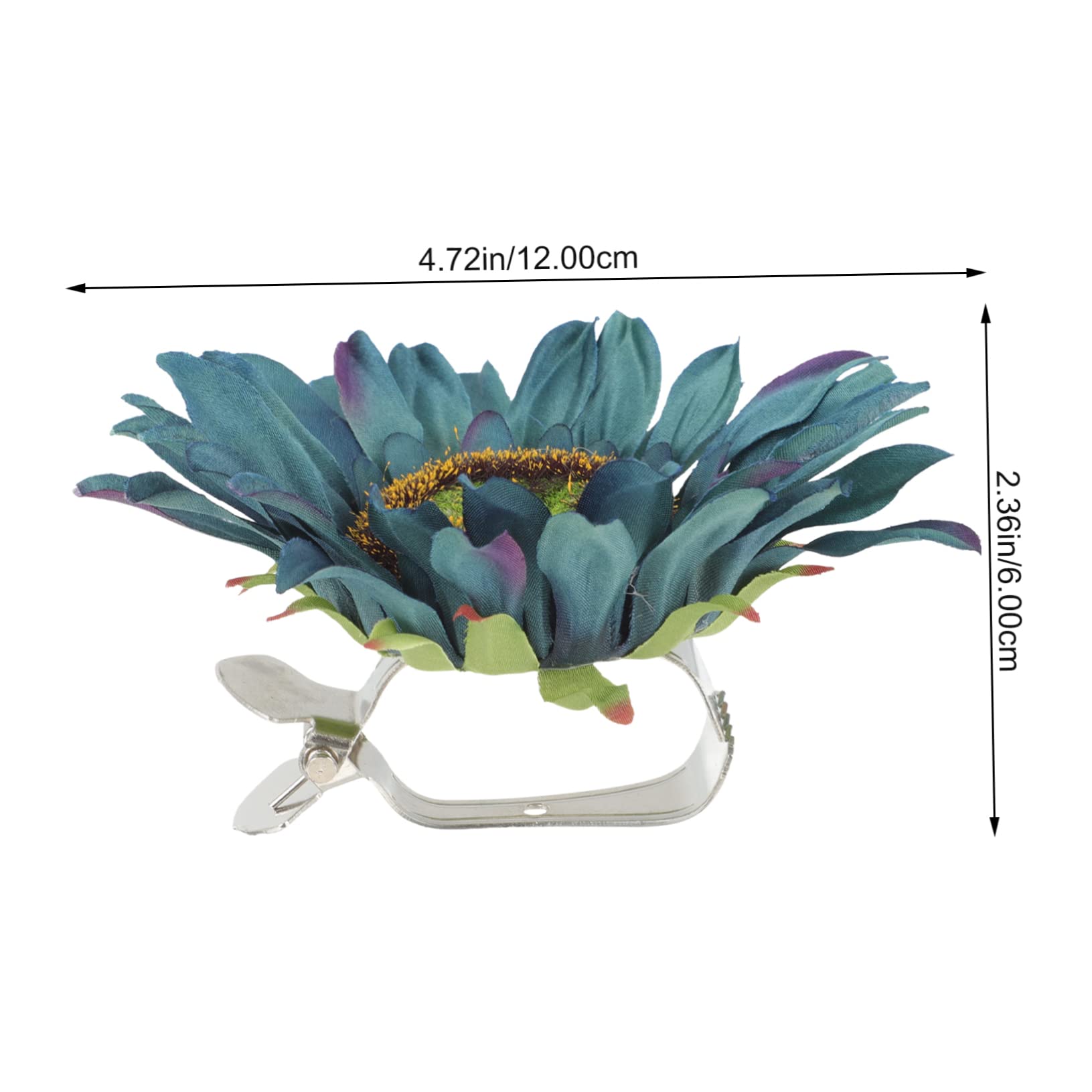 10stücke Sonnenblumen Vorhang Raffhalter Dekorative Gardinenbinder Clips Für Schlafzimmer Und Wohnzimmer Installieren Ohne Bohren Starker Halt Langlebiges Material