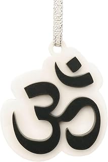 Ohm Or Shanti Ornament. Acrylic Sanskrit Decoration Holiday Christmas Gift
