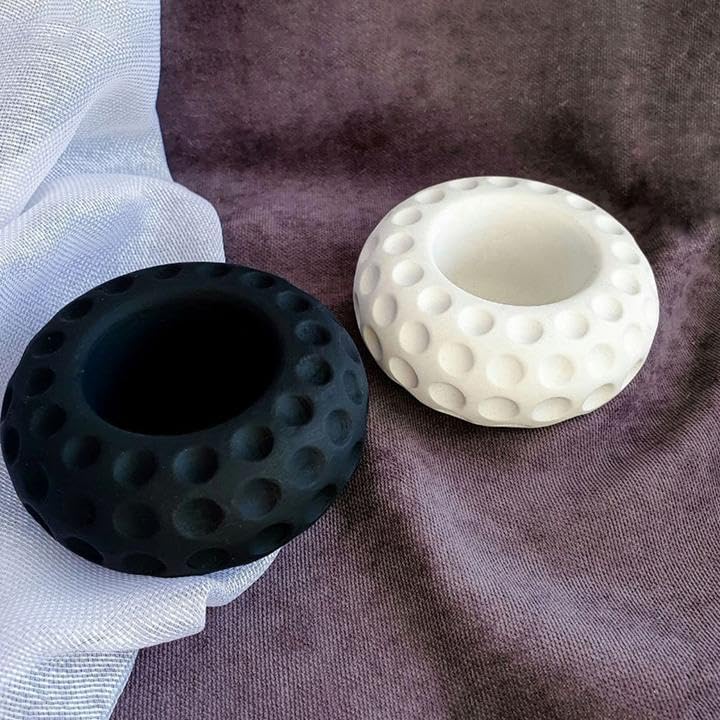 Miniatura 4 de Molde redondo de silicona para maceta de resina epoxi, hormigón, arcilla, suculenta, plantador, tazón, miniatura, jardín, bonsái