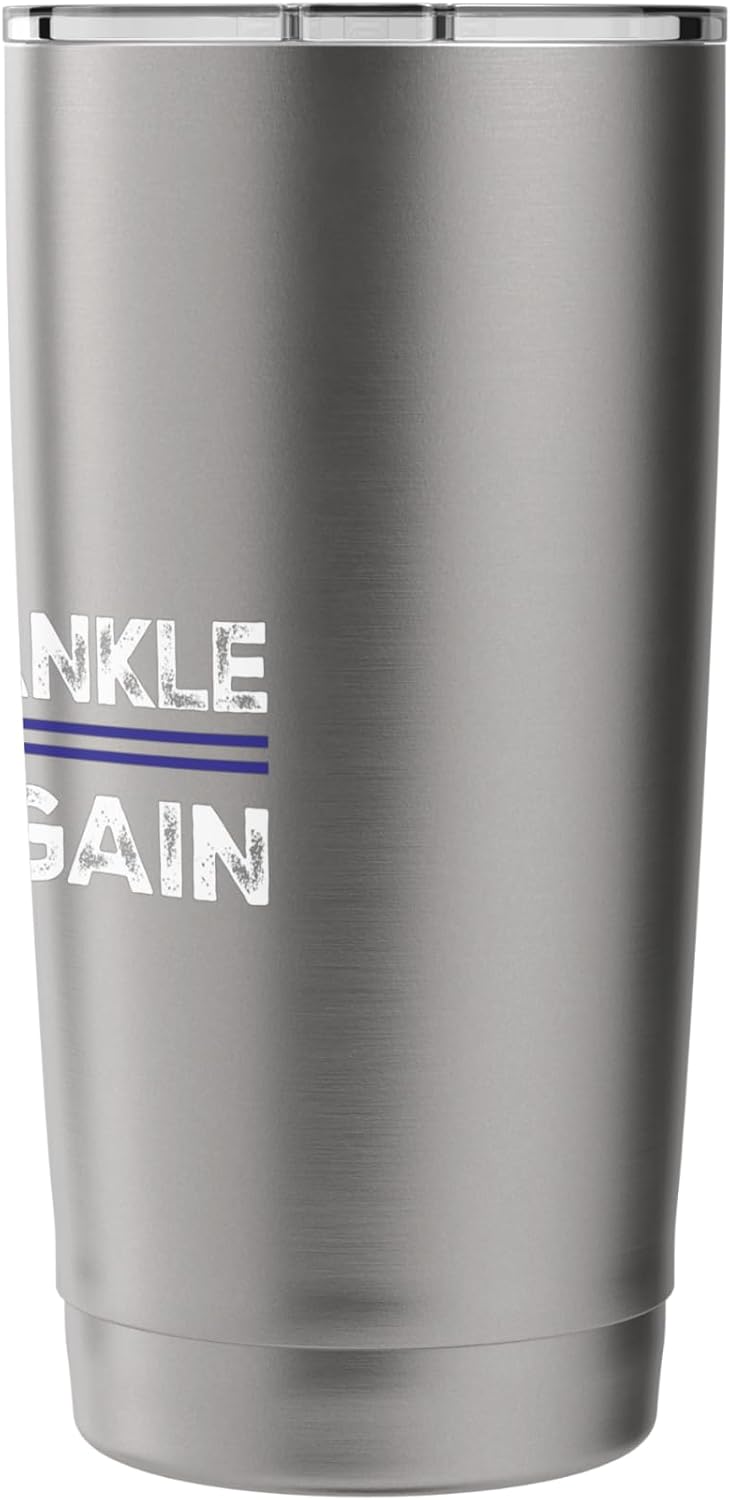 Make My Ankle Great Again Funny Broken Ankle Surgery Stainless Steel Insulated Tumbler - Image 2