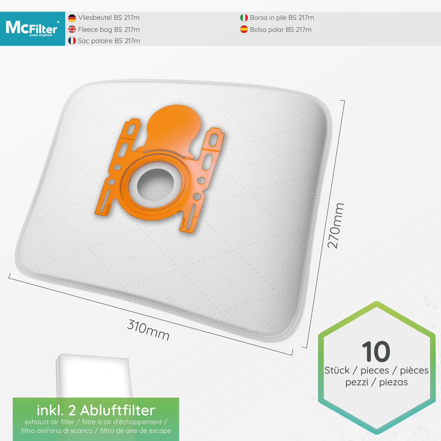 ASPIRAPOLVERE CON SACCO SIEMENS VSZ3XTRM11, Sacchetto Per La Polvere - Foto 10