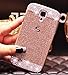 Galaxy S5 Case ,LA GO GO(TM) Luxury Handmade Diamond Hybrid Glitter Bling Hard PC Shiny Sparkling with Crystal Rhinestone Cover Case for Samsung Galaxy S5 i9600 (Gold, Galaxy S5)