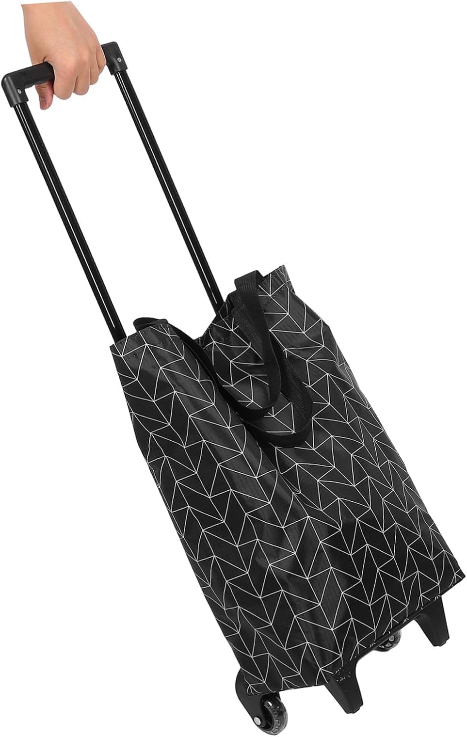Mobile Tool Trolley Wheeled Folding Shopping Trolley Large Capacity Rolling Multi-Purpose Bag