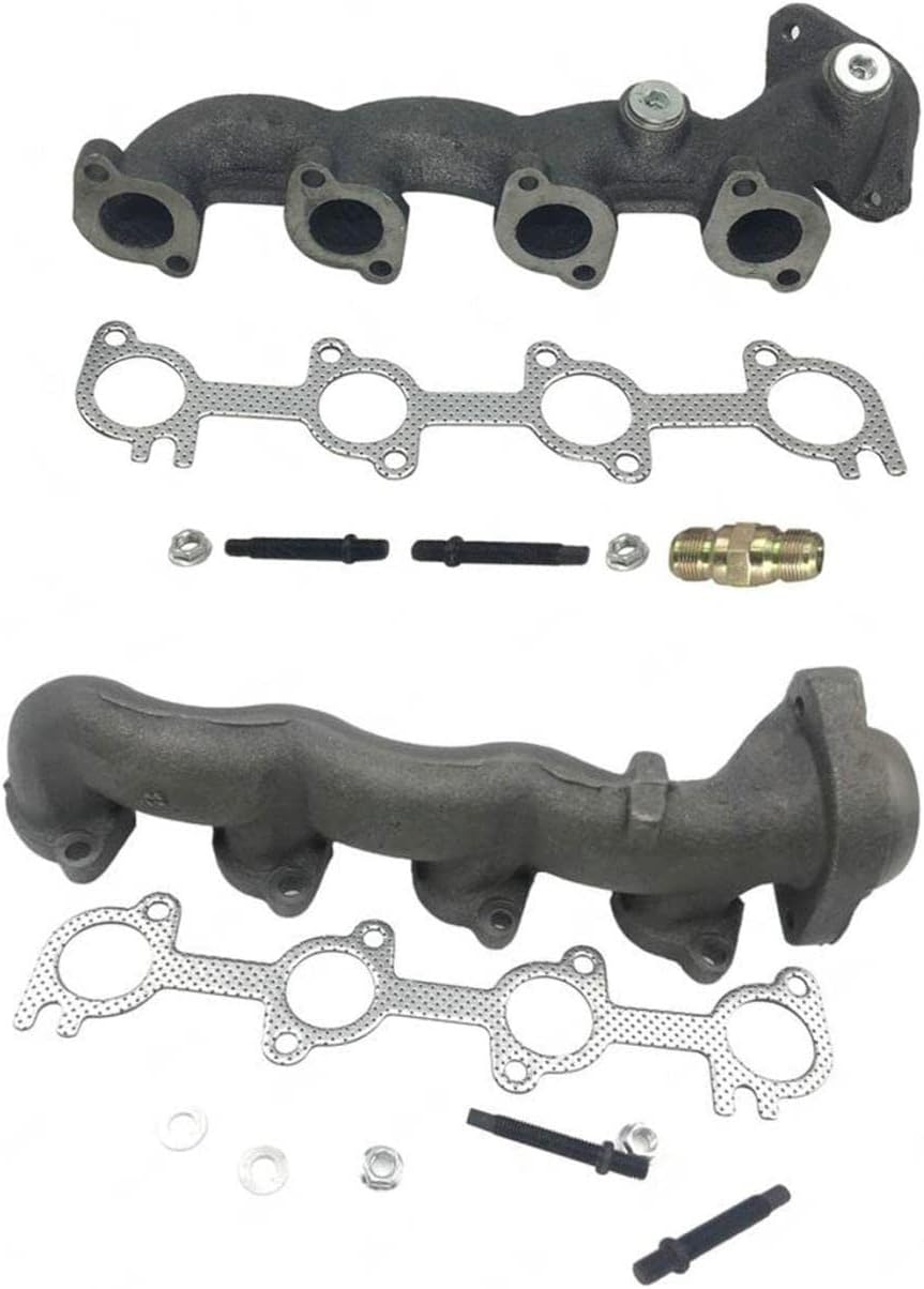 Exhaust Manifolds L & R W Gaskets Replacement Parts For 1997-1998 Ford F150 4.6L V8 F65Z9430B 31B
