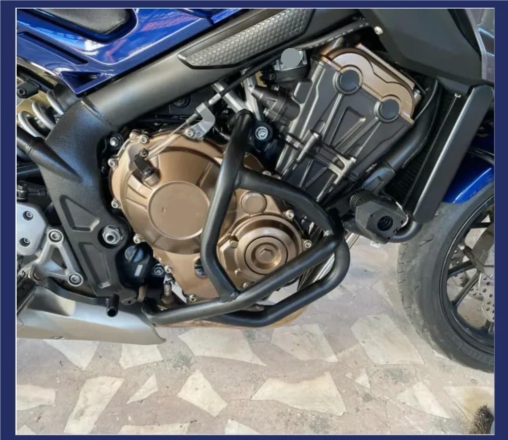 Engine Guard Crash Bars Crash Bar Engine Guard Frame Bumper for CB650R 2019-2024 Motorcycle Highway Fall Protection Accessories Motorbike Crash Bar Bumper