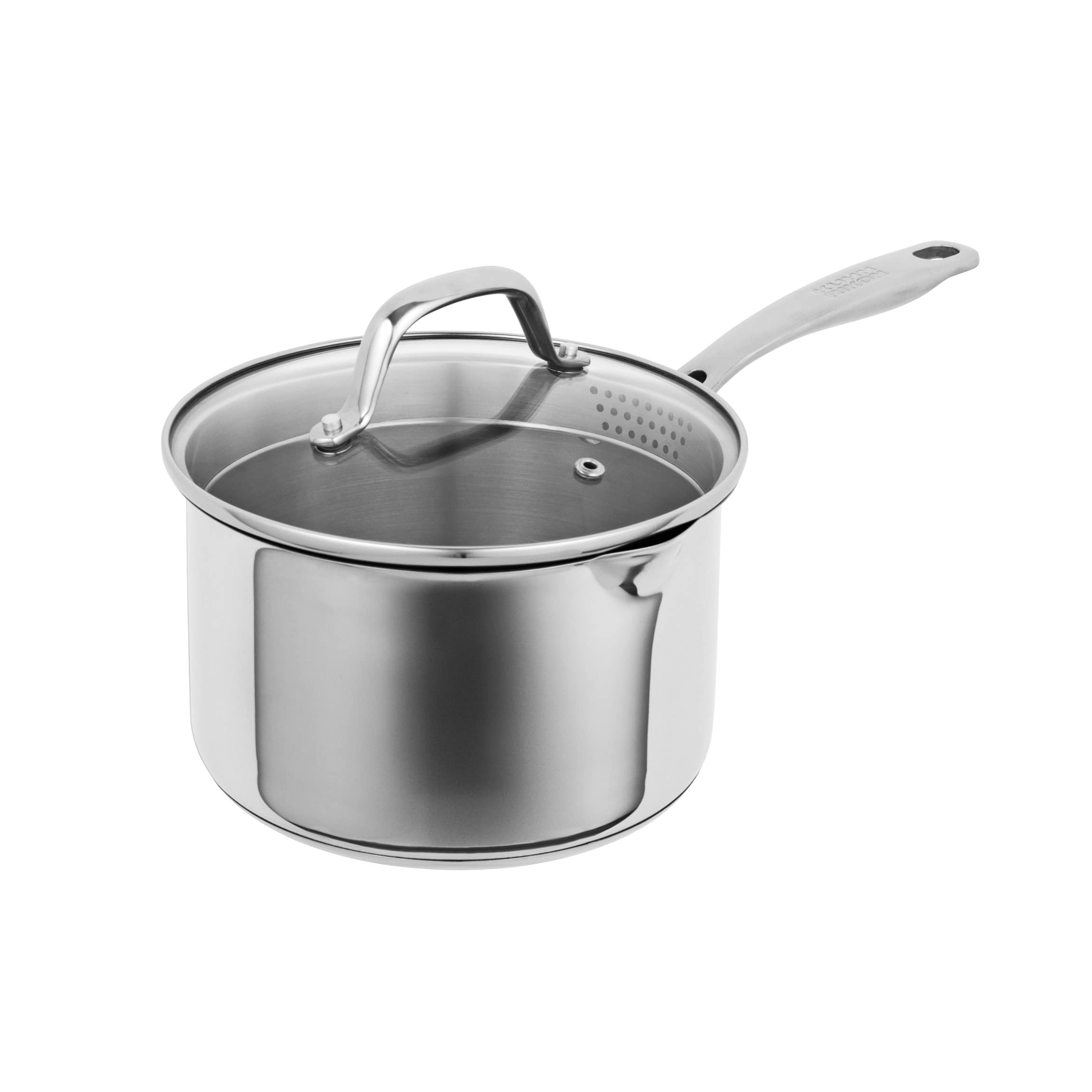 Kuhn Rikon Allround Plus Stainless Steel Saucepan With Draining Lid20Cm/3.7L