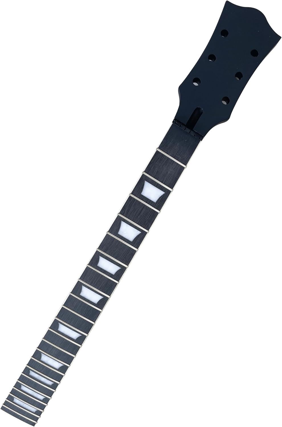 Electric Guitar Neck DIY For Gibson LP Guitars Parts Replacement 22 Fret Maple Neck Rosewood Fretboard with Trapezoid Inlays Black Nut 42mm