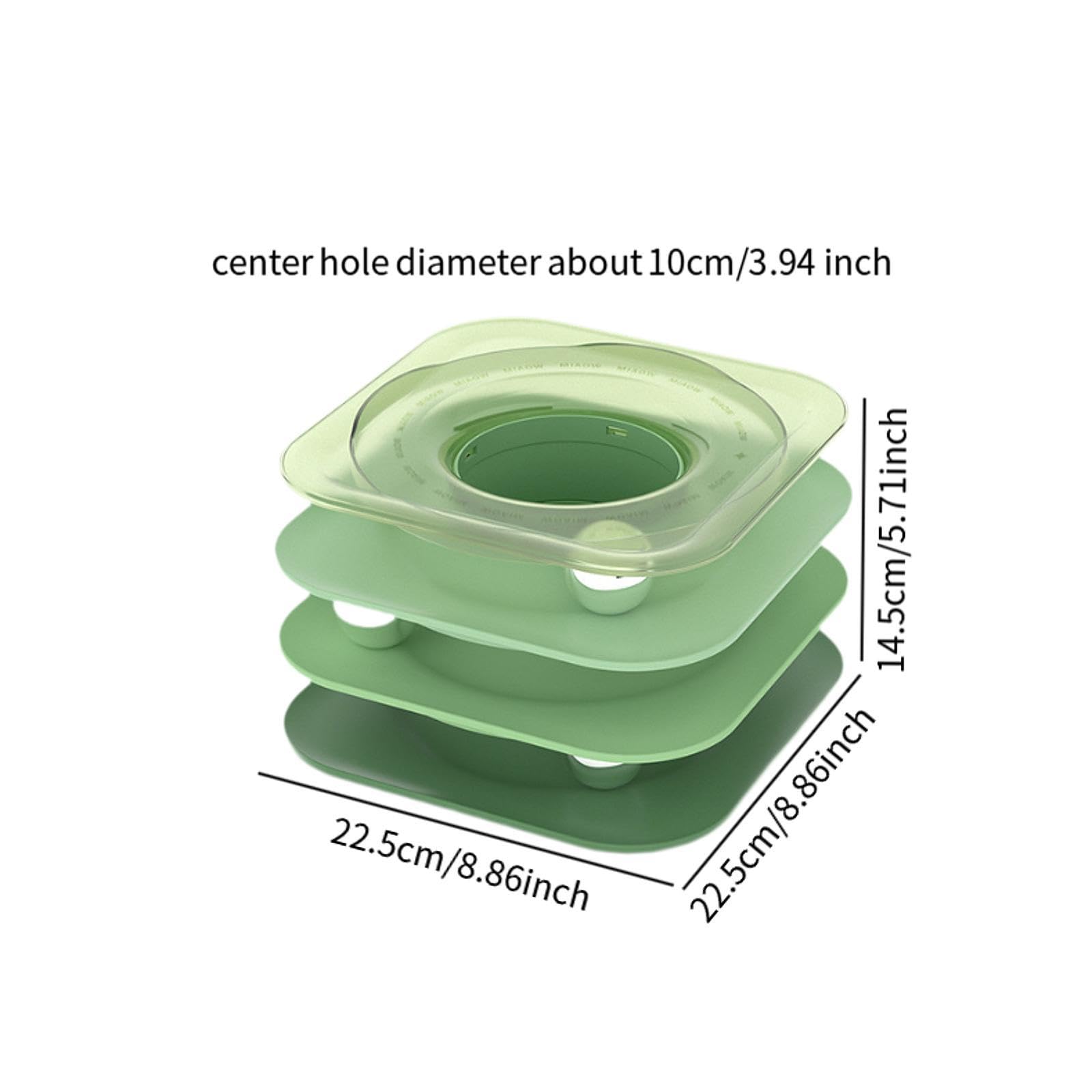 Juguetes de Pelotas para Gatos, Juguetes de Pelotas Rodantes para Gatos, Juguetes Interactivos Divertidos para Gatos, Juguetes de Juguete para Gatitos, Verde