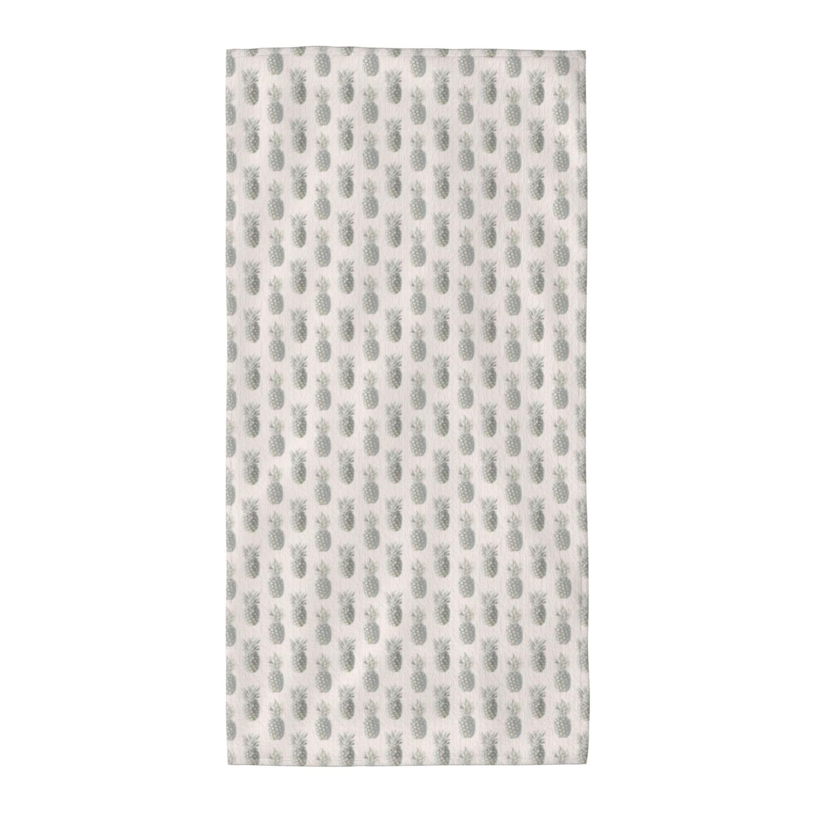 SDEGTHO Lovely Pineapple Fashion Printed Bath Towel High Water Absorption For Hiking Trip