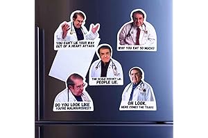 Dr Now Magnets 5PC Weight Loss Funny Magnets Fridge