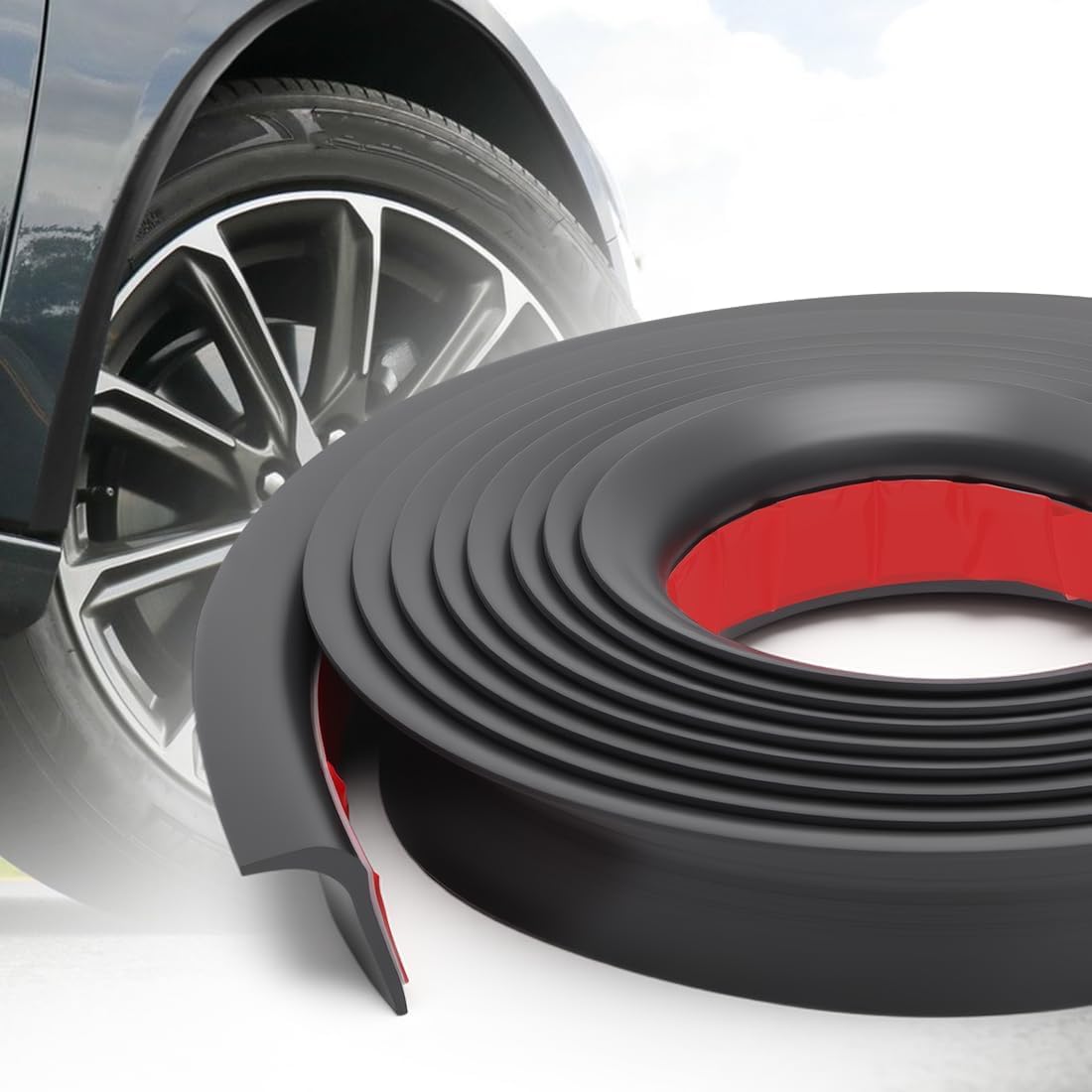 Couvercle de passage de roue autocollant protection Ford Transit 2023