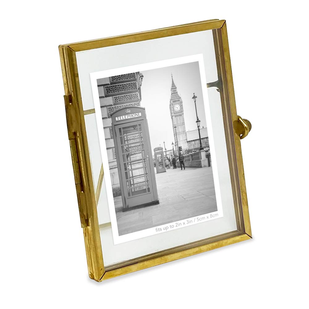Amazon.com - Isaac Jacobs 2x3, Antique Gold, Vintage Style Brass