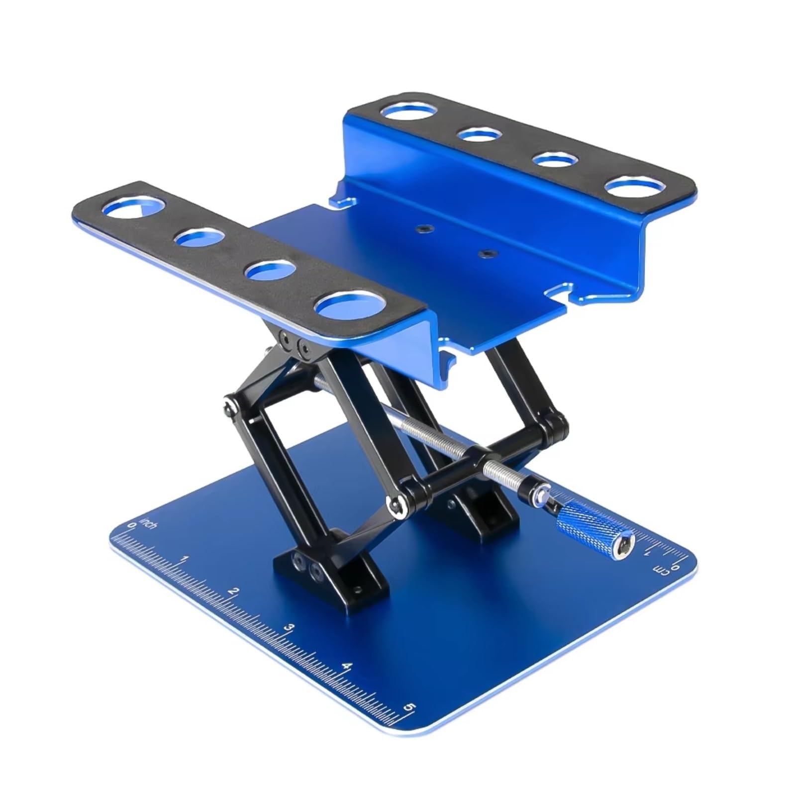 para TRX4 para Redcat para Axial para Arrma para Slash 1/10 1/8 1/12 Estación Reparación Automóviles RC Soporte Trabajo Conjunto Altura Ajustable Plataforma Piezas