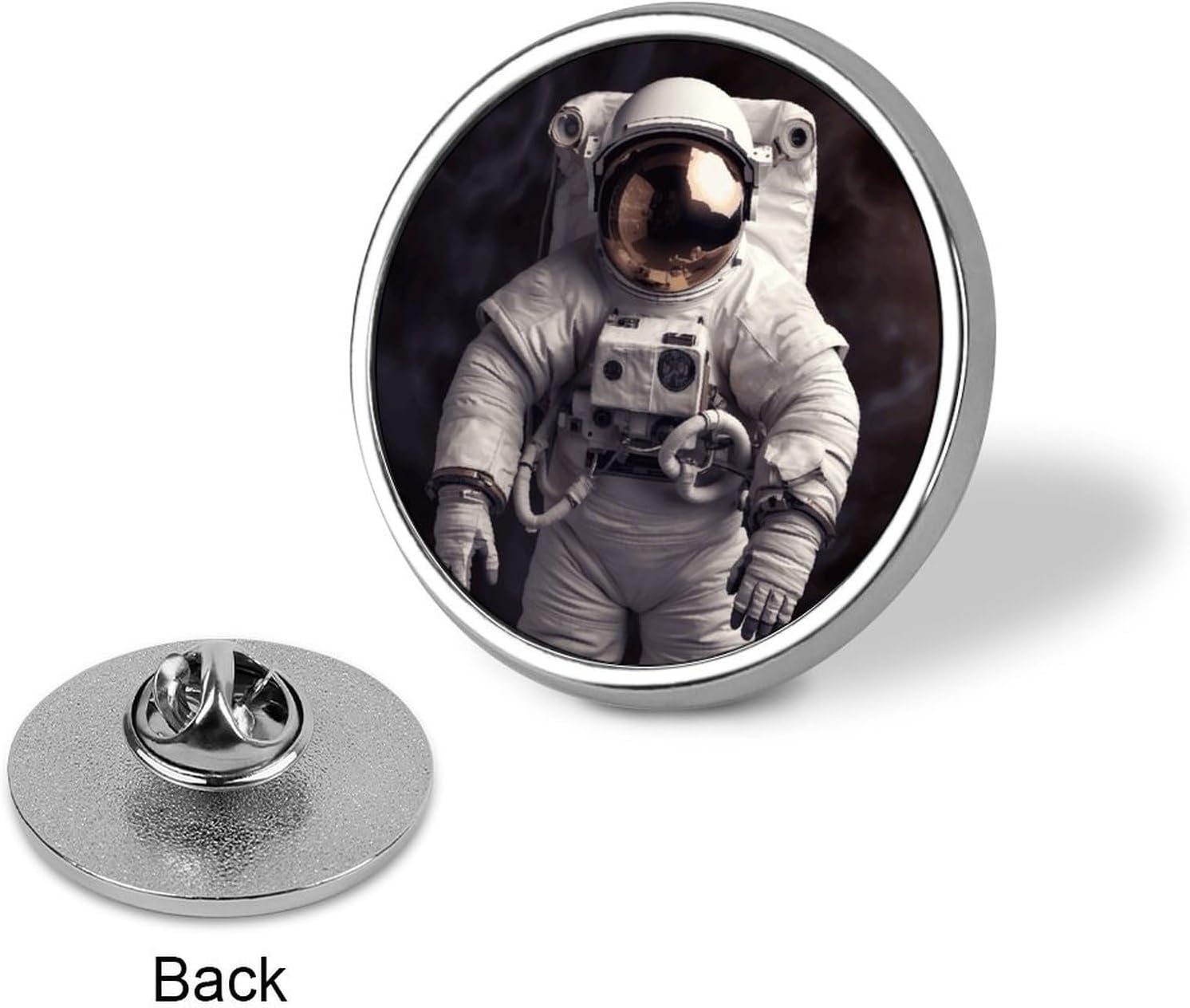 Mens Lapel Pins for Suits Brooch Badge, Astronaut image 3
