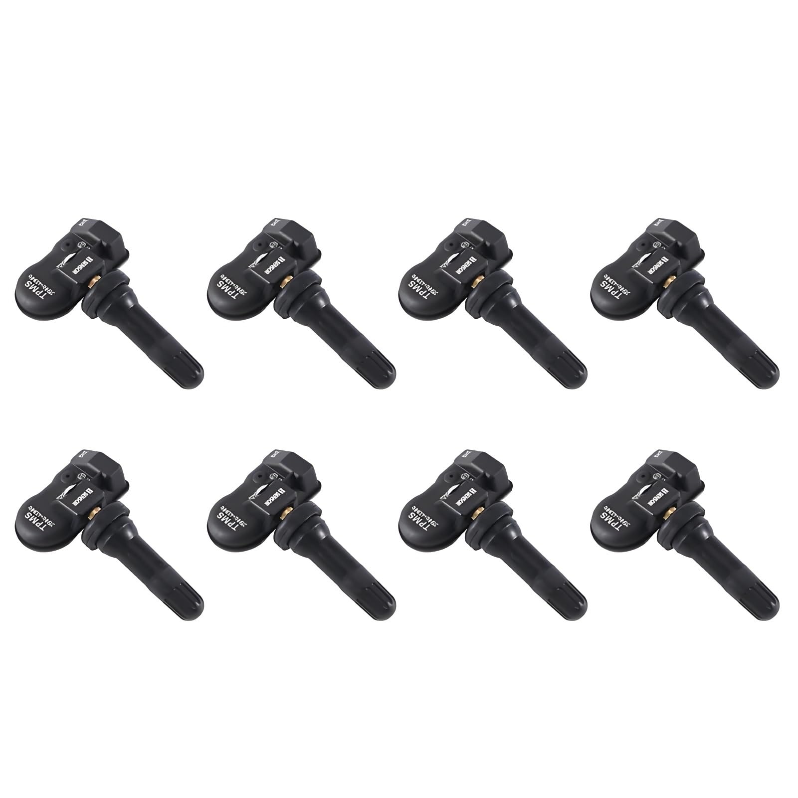 Capteur TPMS Programmable MX 2-En-1 433/315MHz - Pack De 8 Programmables Avec Autel TS408 TS508 ITS600 Valve À Déverrouillage Manuel Pile CR2032 Pression Max 900kPa