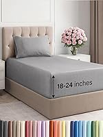 Vista 249 de Extra Deep Pocket Split King Sheets - 5 Piece Breathable & Cooling Bed Sheets - Hotel Luxury Bed Sheet Set - Soft, Wrinkle Free & Comfy - Easily