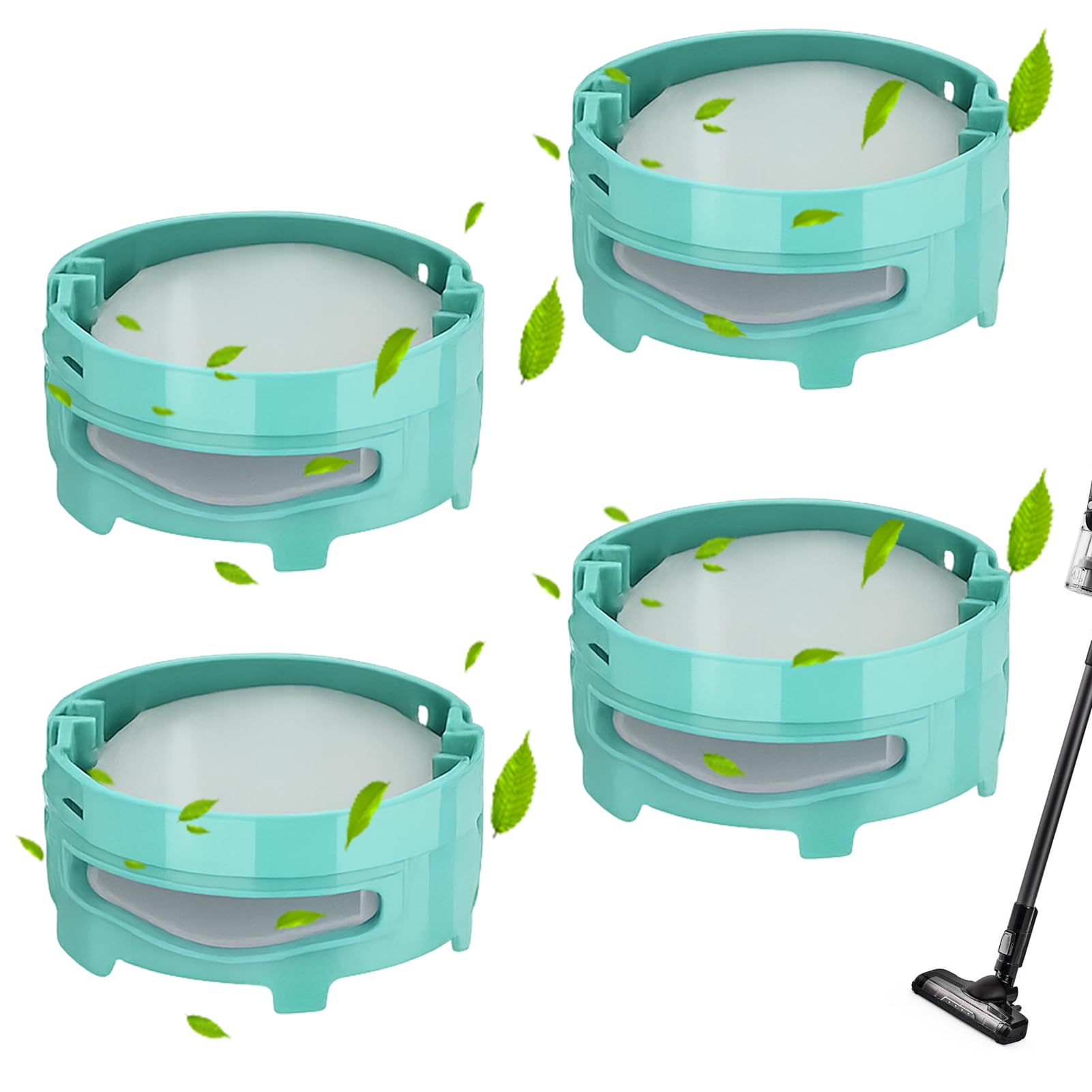 Girihe Anti Odour Cartridge for Shark, 4PCS Air Freshener Refill, Compatible with Vacuum Cleaner for Shark IZ400UKT/IZ420UKT/NZ860UKT/AZ913UK/AZ913UKT/HZ3000UKT Accessories, 4 Scents