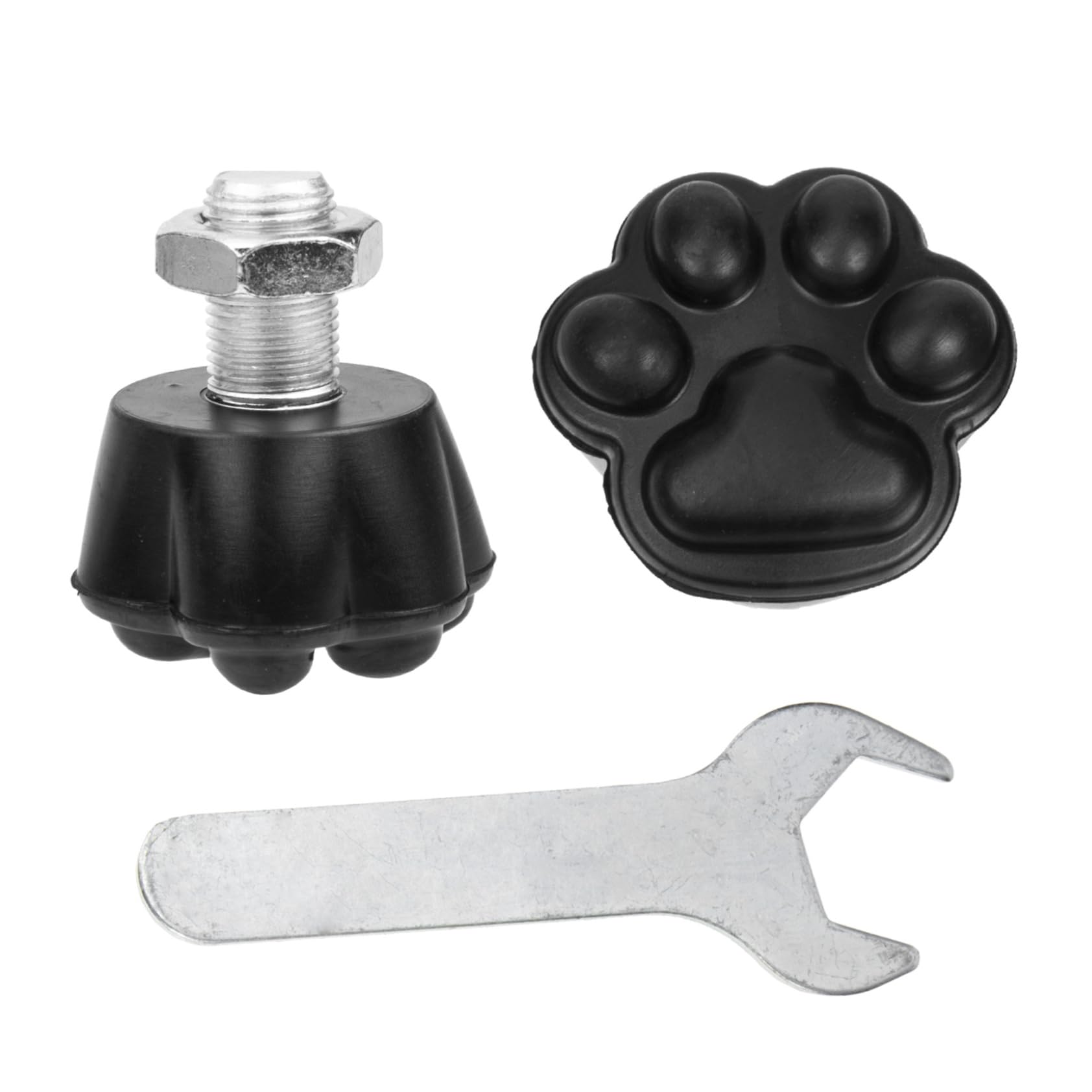 Mikikit Roller Skate Accessories Small Stoppers Professional Brakes Non-Slip Toe Stops for Fast Stopping