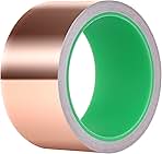 Kirecoo Copper Tape, Copper Foil Tape (2inch X 33 FT) with Conductive Adhesive for Guitar, EMI Shielding, Crafts, Electrical Repairs and Grounding