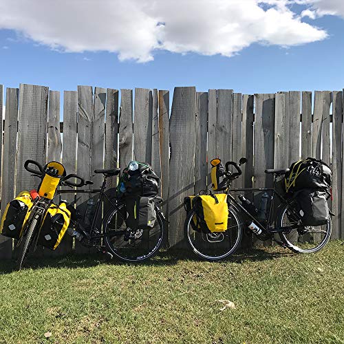 Rhinowalk Bike Bag Waterproof Bike Pannier Bag,(for Bicycle Cargo Rack Saddle Bag Shoulder Bag Laptop Pannier Rack Bicycle Bag Professional Cycling Accessories) - Image 7