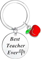 Chaveiro de agradecimento do professor para presentes de professores para dia dos professores joias