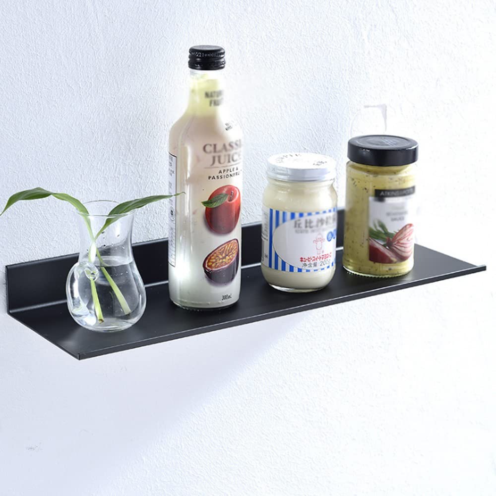 Estante de baño Espacio Aluminio Estantes de baño Negros Estante de Pared de Cocina Estante de Almacenamiento de Ducha Soporte de Almacenamiento de Cocina para baño Estante Rectangular de b