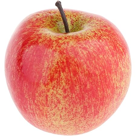 Amazon Co Jp 食品サンプル りんごモデル 人工果物 赤い林檎 フルーツ 装飾 ショップ 全2サイズ 8cm ホーム キッチン