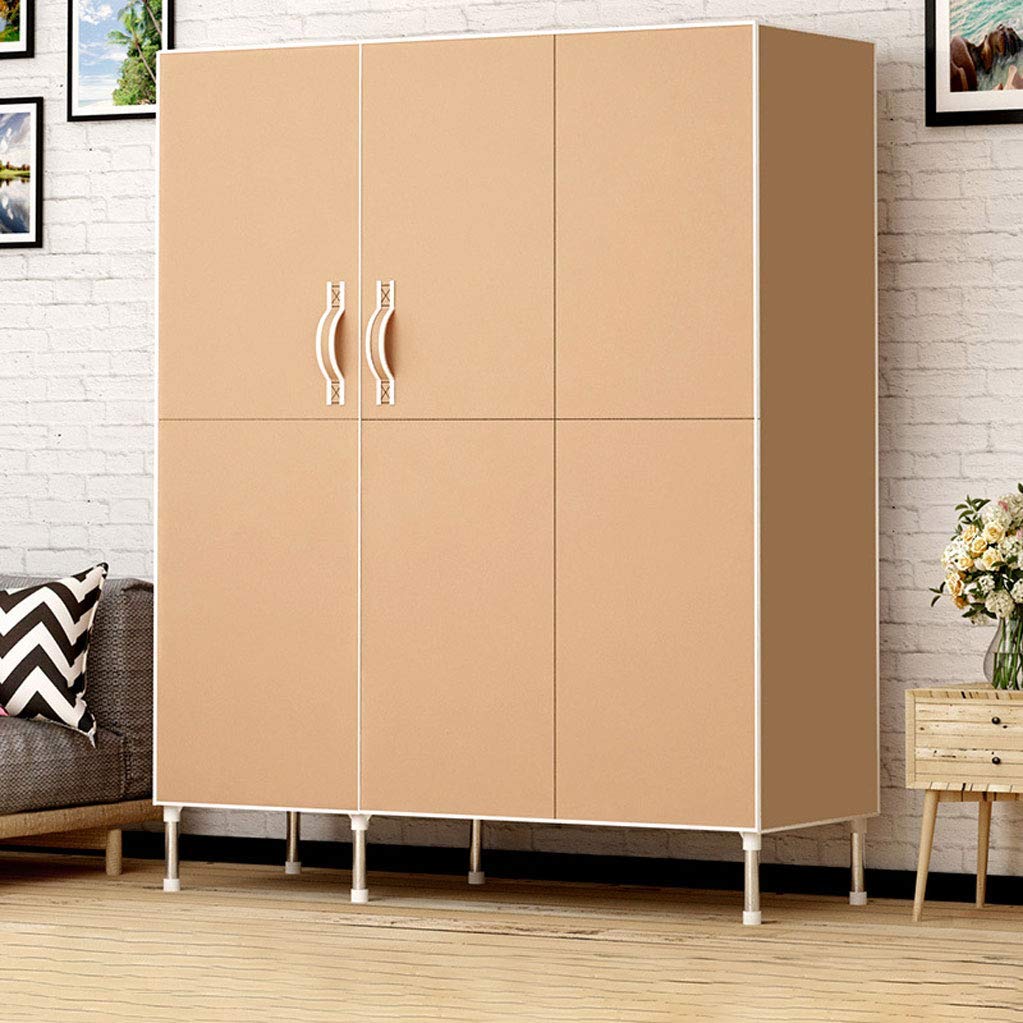 Armoire de rangement multifonctionnelle à double porte pour vêtements