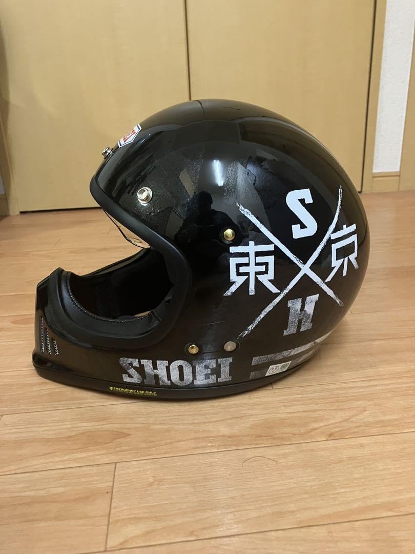 最終値下げ！SHOEI ヘルメット　ザナドゥ　限定品　ブラック 最終値下げ！SHOEI ヘルメット ザナドゥ 限定品 ブラック - メルカリ