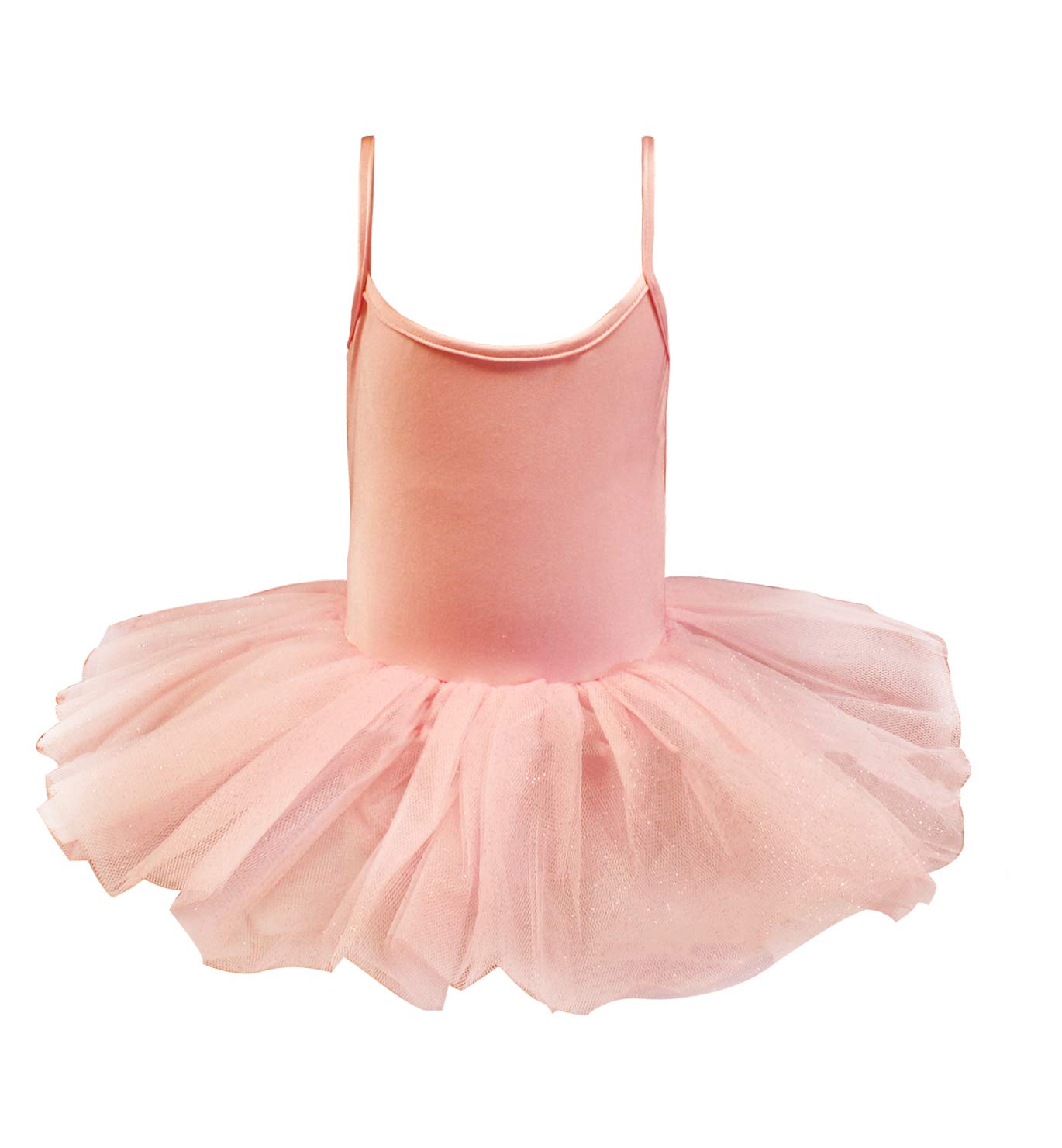 Carnavalife Maillot de Ballet Danza Mujer Elástica con Falda Tutu