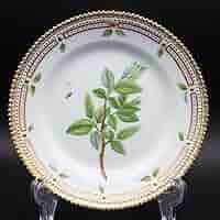 【最高傑作】ロイヤルコペンハーゲン フローラダニカ  プレート17.5cm ROYAL COPENHAGEN ロイヤルコペンハーゲン フローラダニカ