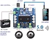 SANEC 2 x 100W Bluetooth 5.0 Amplifier Circuit TDA7498 TF Card XH-A105