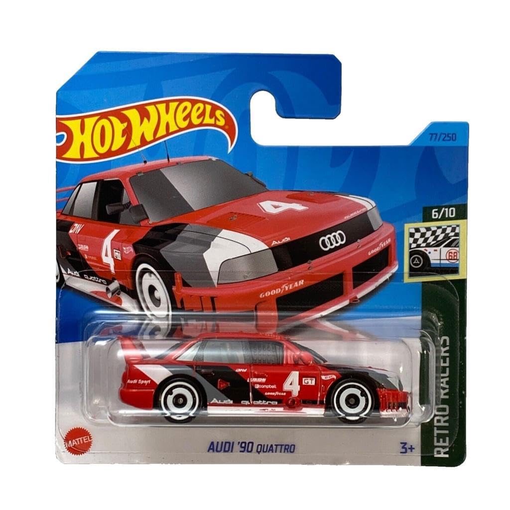 Hot Wheels - Audi ´90 Quattro - Retro Racers 6/10 - HKJ81