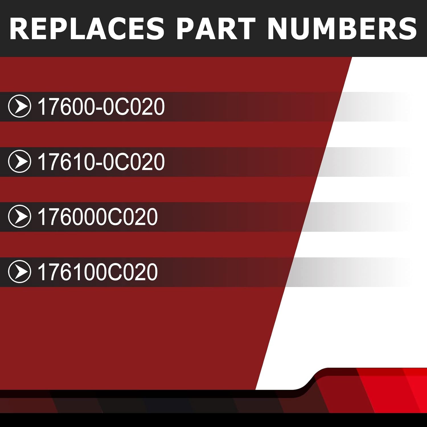 Secondary Air Injection Smog Pump Compatible with 2005-2015 Toyota Tacoma 2.7L L4 Replaces 176000C020 176100C020