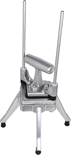 Miniatura 8 de Hakka - Cortador comercial de verduras con 3 cuchillas de repuesto, cortador de cebolla comercial, cortador de patatas de acero inoxidable, incluye