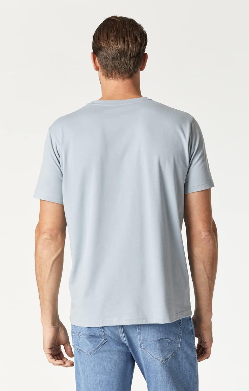 Mavi Men's Relaxed Fit Striped Crew Neck T-Shirt
