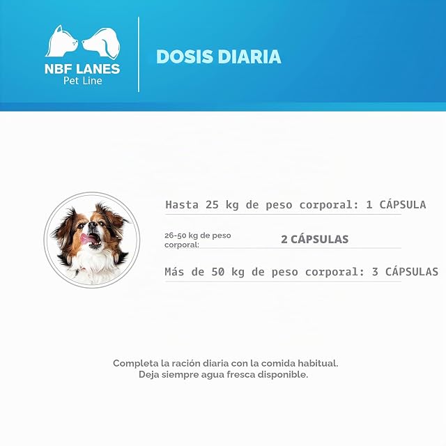 Foto 4 de 7 de NBF Lanes - Reuteral Pet Cane, 30 Cápsulas, Probiótico a Base de fermentos lácticos Vivos…