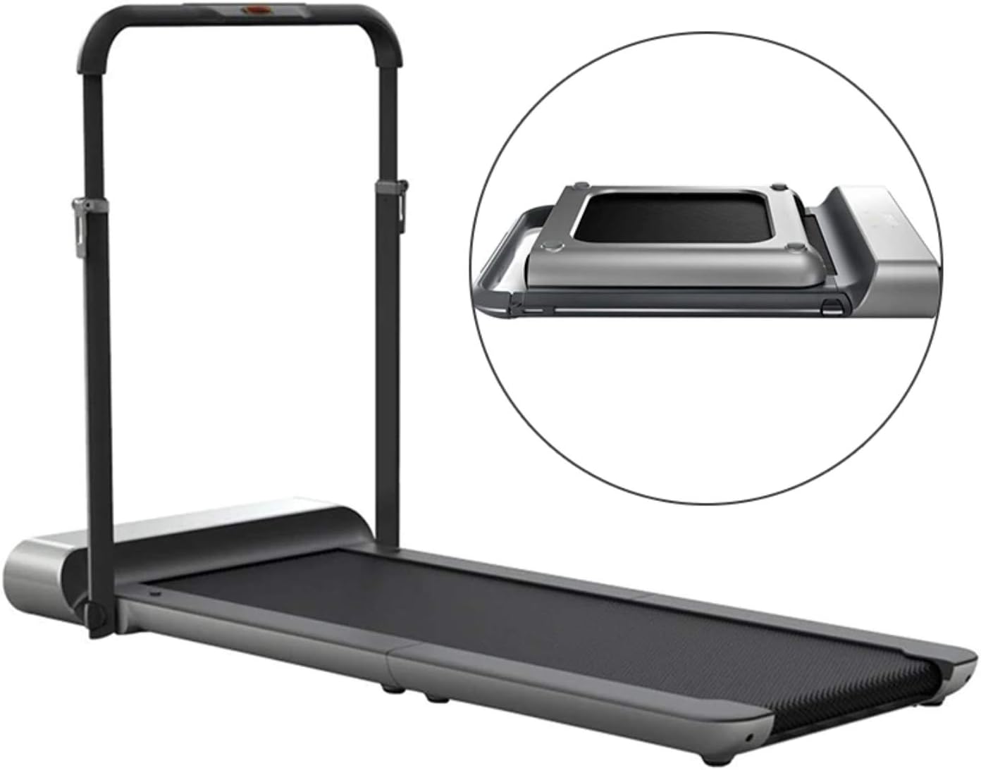KINGSMITH WalkingPad R1 Pro Treadmill Foldable Running Walking Pad with Remote Control | speed 0.5-10 km/h | Walking in the Office, Home |Quiet Operation | English Version, Black