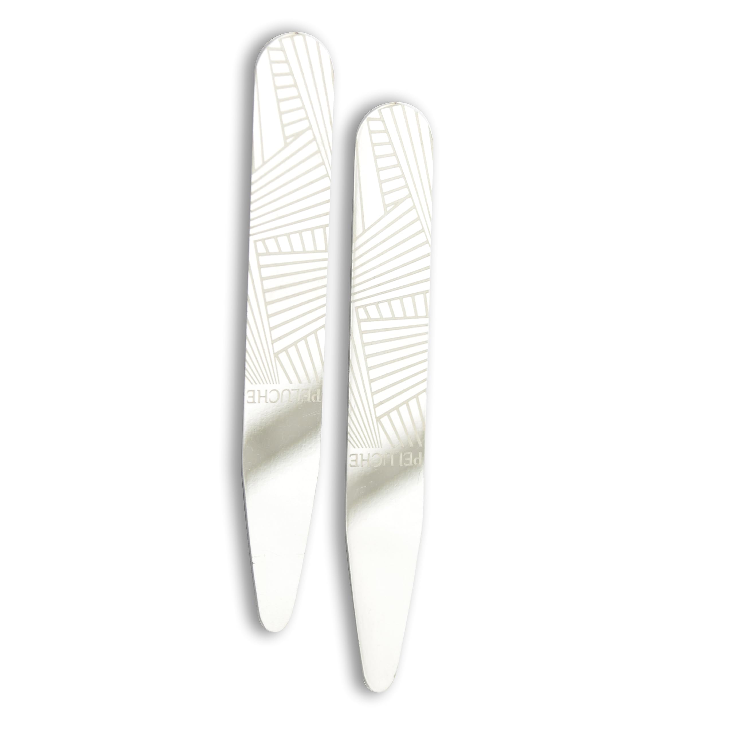 Peluche Silver Metal Collar Stays-picture-12