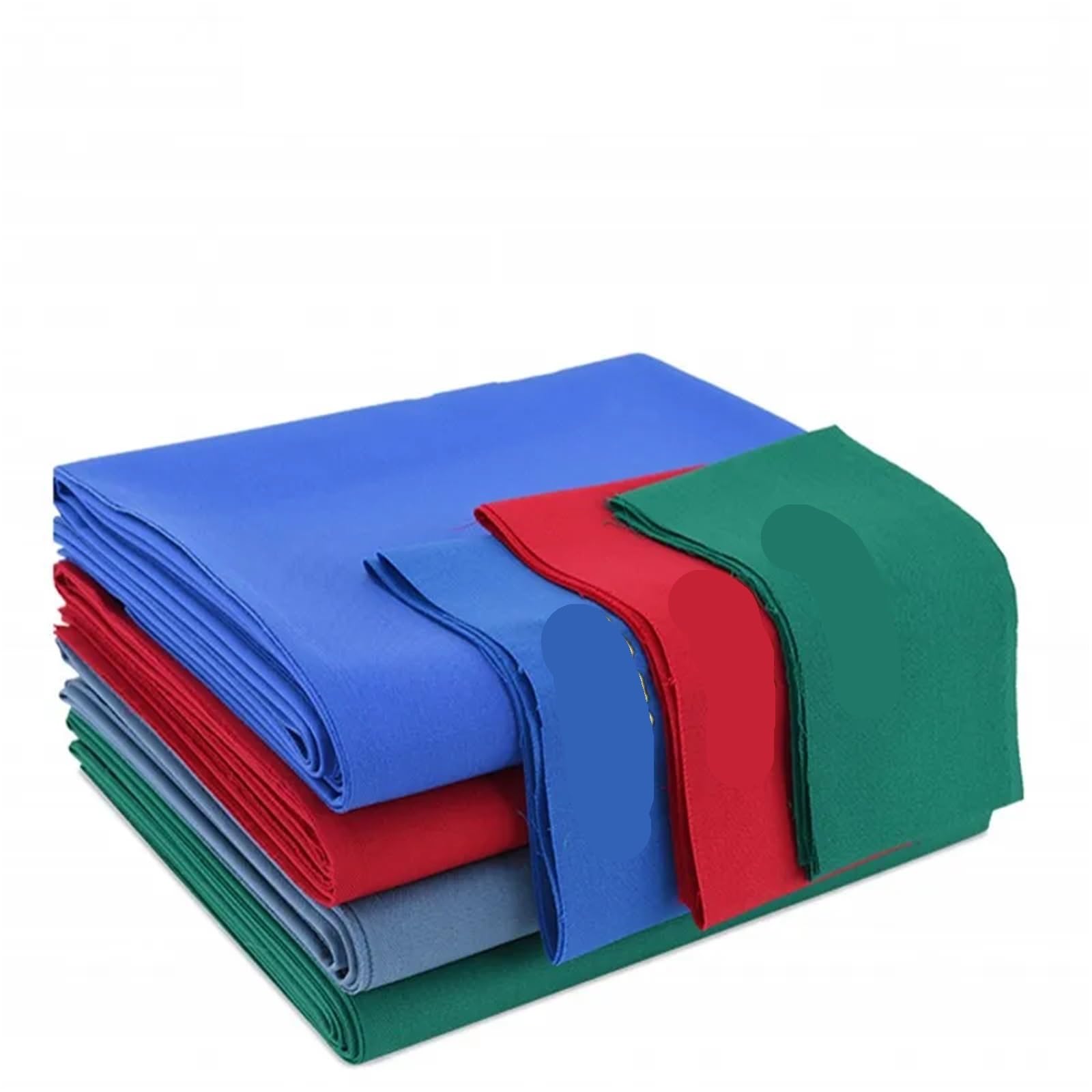 Billardtuch Pool-Billard-Stoff, Filz, vorgeschnittenes Ersatz-Set for Pool-Spiele, Wollstoff, Größe 278 x 155 cm Pool Snooker Billardtuch