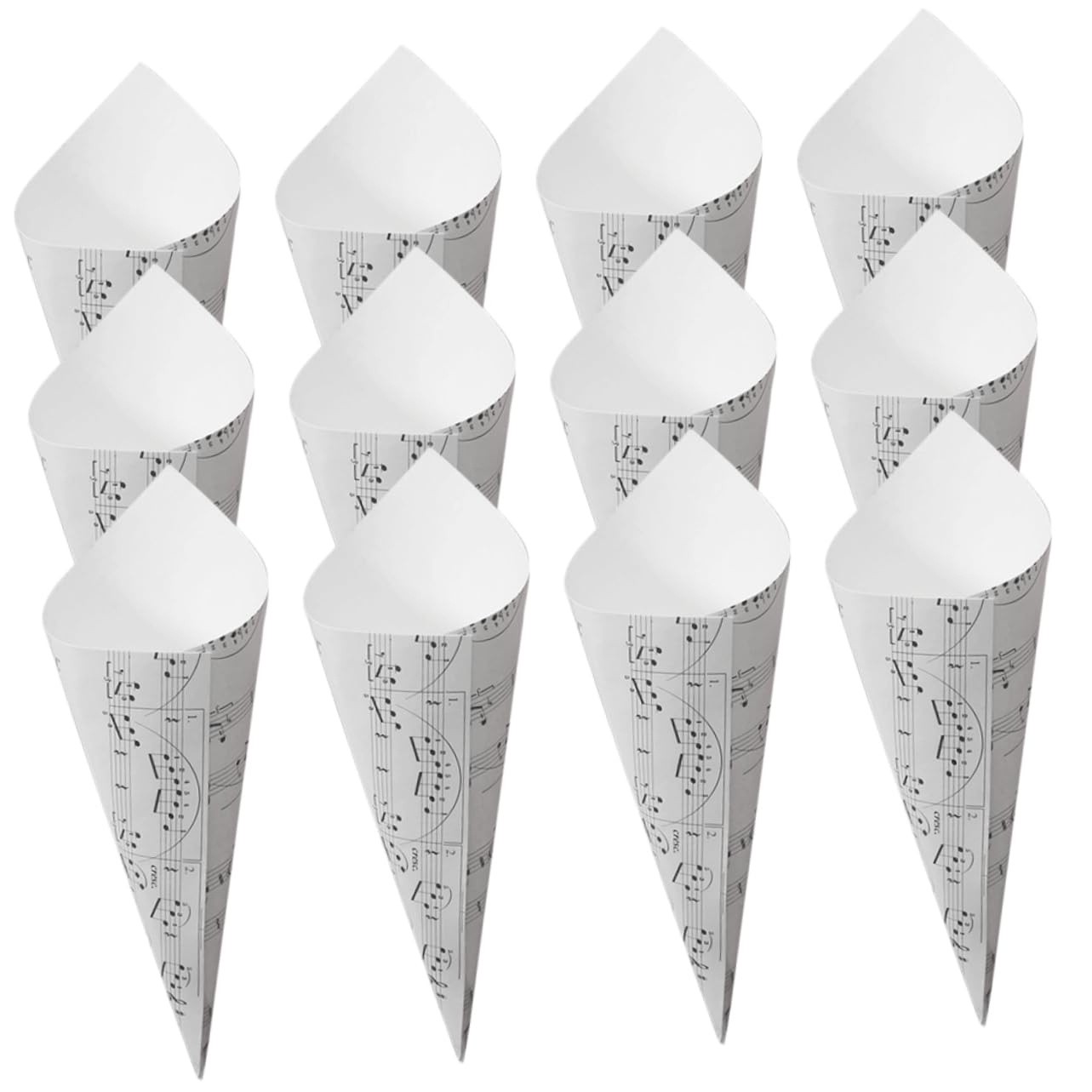 Didiseaon 50 Piezas Fuente De Papel Ramos De Flores De Boda Ramos De Dulces Ramo De Boda Pétalos De Boda Conos Ramo De Flores Fiesta Confeti Cono Ramo Cono De Papel Suministro De Boda