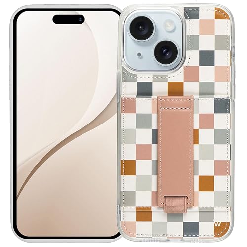 Walli Cases Wallet Phone Case for iPhone 13, Card Holder