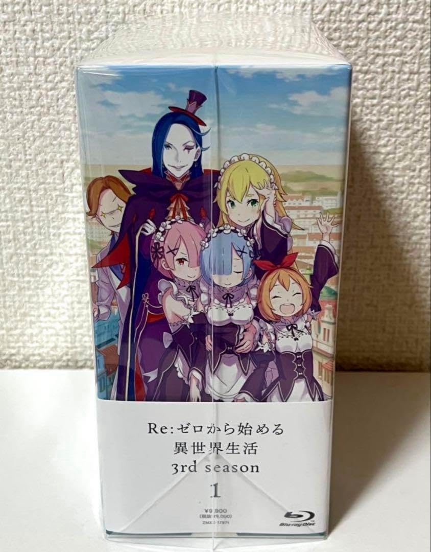 Re:ゼロから始める異世界生活 3rd season 1巻 ブルーレイ 先着 Re:ゼロから始める異世界生活 3rd season 1巻 ブルーレイ 先着